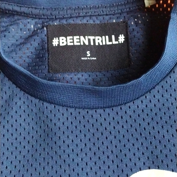 Been Trill #13# blue mesh 000 Jersey - Picture 9 of 11